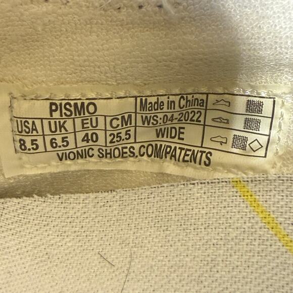 Vionic Beach Pismo Women’s Casual Supportive Sneakers Size 8.5 - Picture 10 of 10